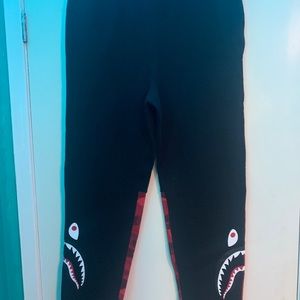 “Price negotiable”X large bape side shark camo sweats pants